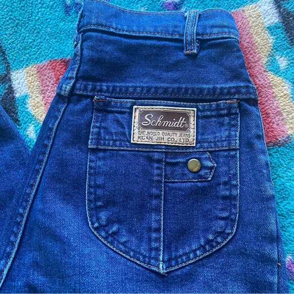 VTG Schmidt Denim Jeans. Size 25/29. Excellent shape! Rad Design. Straight. - Picture 12 of 13